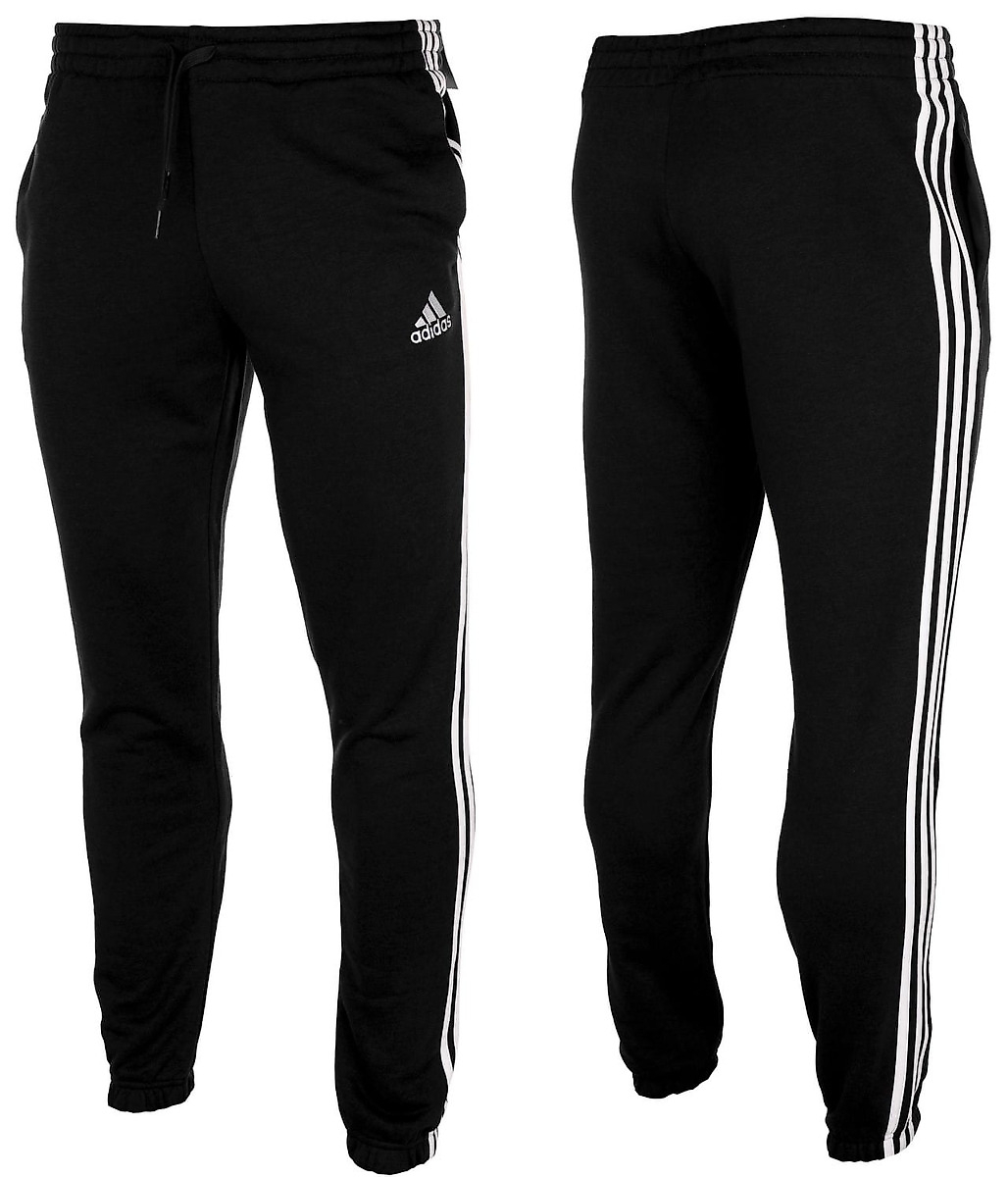 adidas Férfi Essentials Tapered Elasztikus mandzsetta 3 csíkos nadrág GK8829