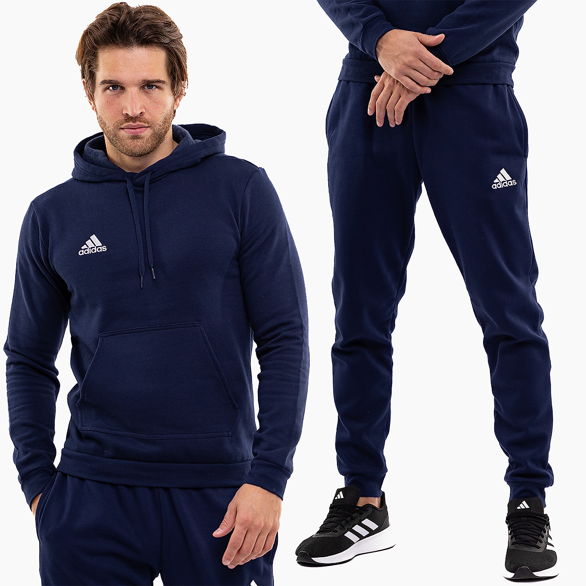 adidas Férfi Entrada 22 kapucnis tréningruha H57513/H57529