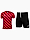 A(z) adidas dziecięcy strój sportowy koszulka spodenki Entrada 22 Graphic Jersey H58983/H57502 termékváltozat képe