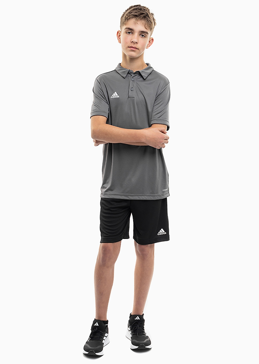 adidas dziecięcy strój sportowy koszulka spodenki Entrada 22 Polo H57485/H57502