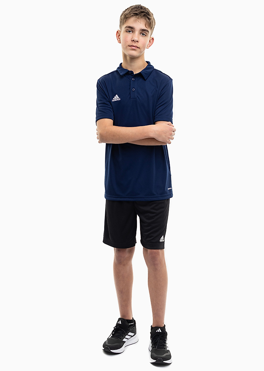 adidas dziecięcy strój sportowy koszulka spodenki Entrada 22 Polo H57493/H57502