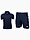 A(z) adidas dziecięcy strój sportowy koszulka spodenki Squadra 21 Polo HC6274/GN5764 termékváltozat képe