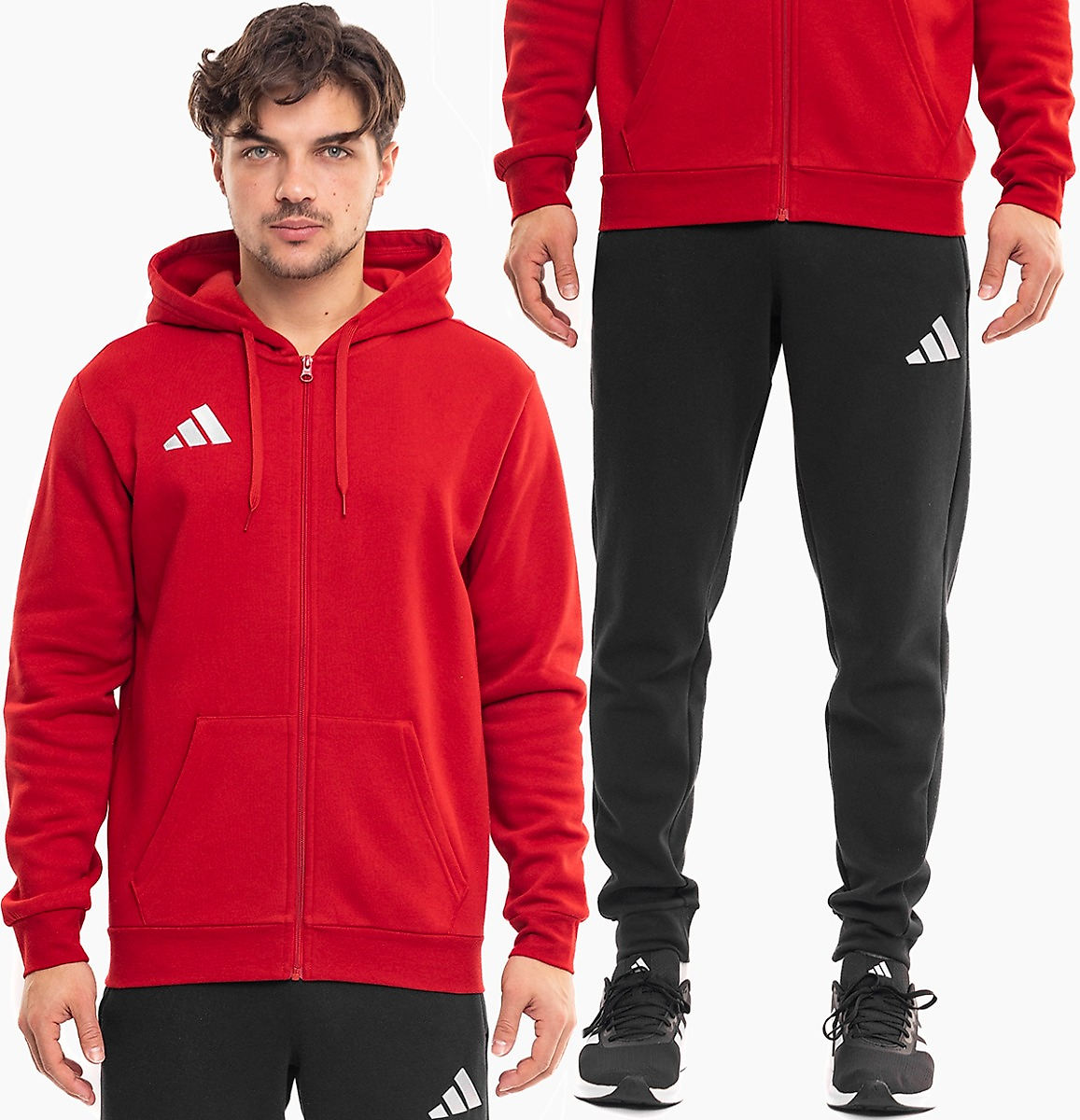 adidas Férfi tréningruha Entrada 26 Full Zip Hoody KF5944/JZ9138