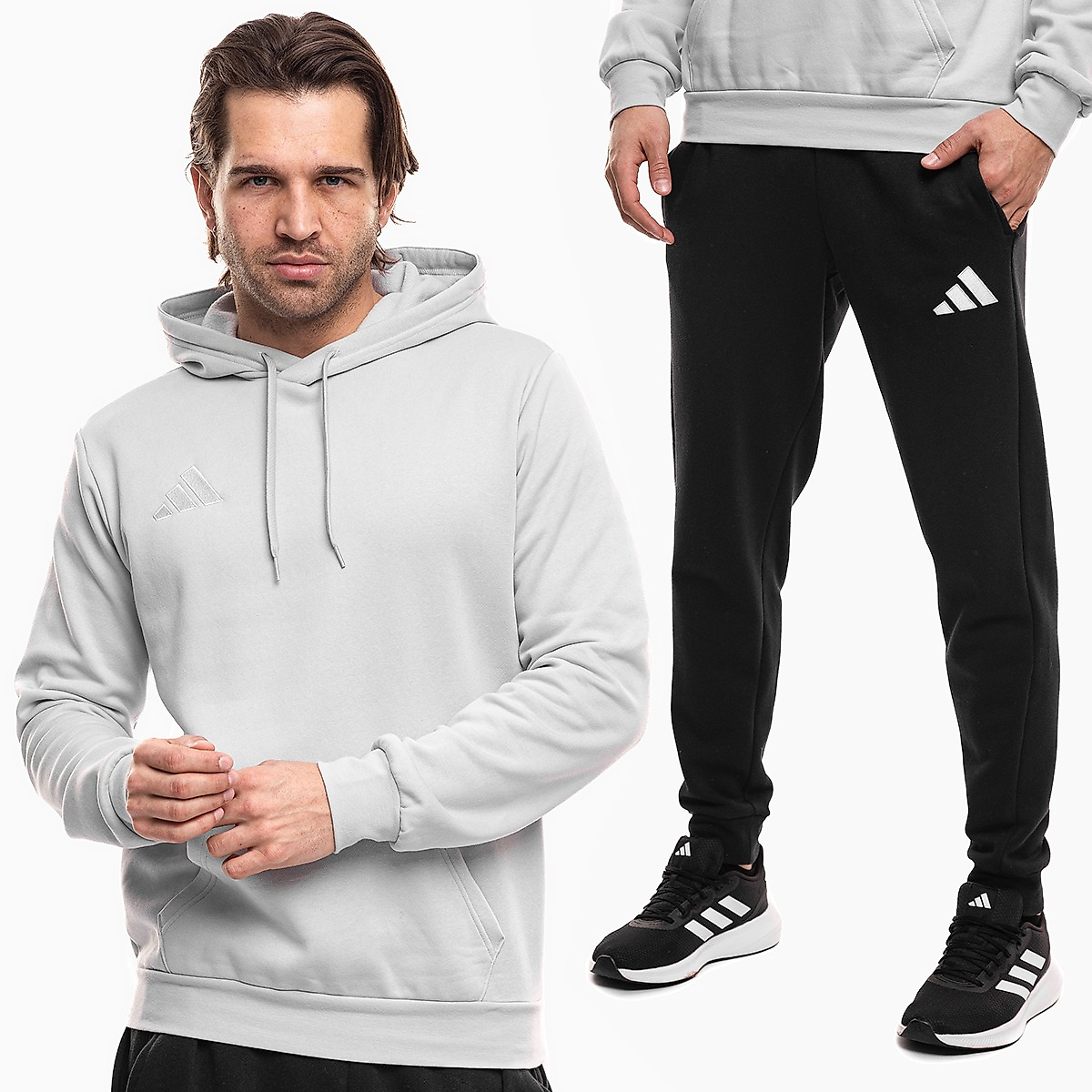 adidas Férfi melegítő szett Entrada 26 Hoody JZ6578/JZ9138
