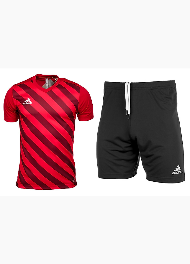 adidas Męski strój sportowy koszulka spodenki Entrada 22 Gfx Jsy HB0572/H57504 adidas Męski strój sportowy koszulka spodenki Entrada 22 Gfx Jsy HB0572/H57504