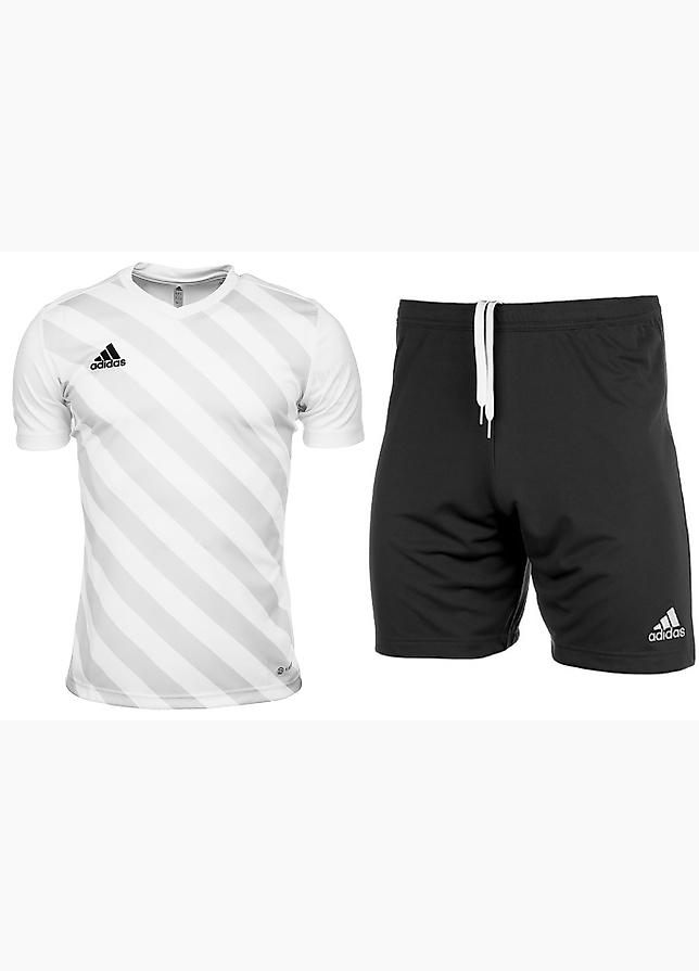 adidas Męski strój sportowy koszulka spodenki Entrada 22 Gfx Jsy HF0129/H57504 adidas Męski strój sportowy koszulka spodenki Entrada 22 Gfx Jsy HF0129/H57504