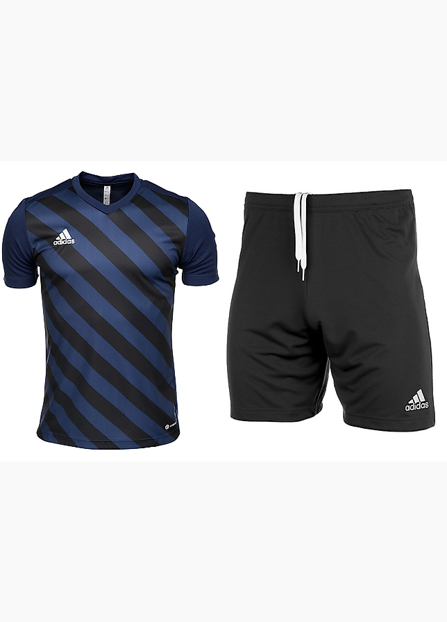 adidas Męski strój sportowy koszulka spodenki Entrada 22 Gfx Jsy HF0131/H57504 adidas Męski strój sportowy koszulka spodenki Entrada 22 Gfx Jsy HF0131/H57504