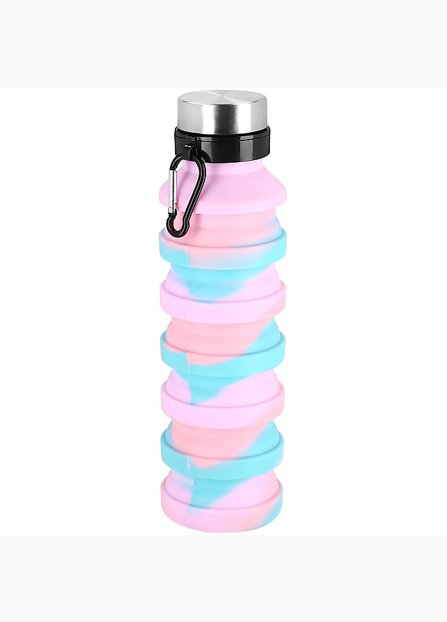 Spokey Bidon składany silikonowy 550 ml Jump 941258 Spokey Bidon składany silikonowy 550 ml Jump 941258