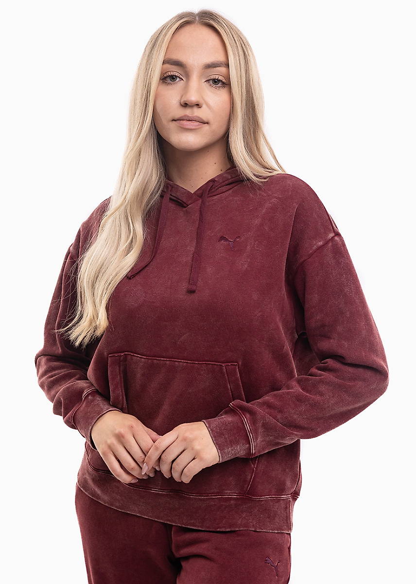 PUMA Női pulóver ESS Elevated Relaxed Wash Hoodie 688103 96