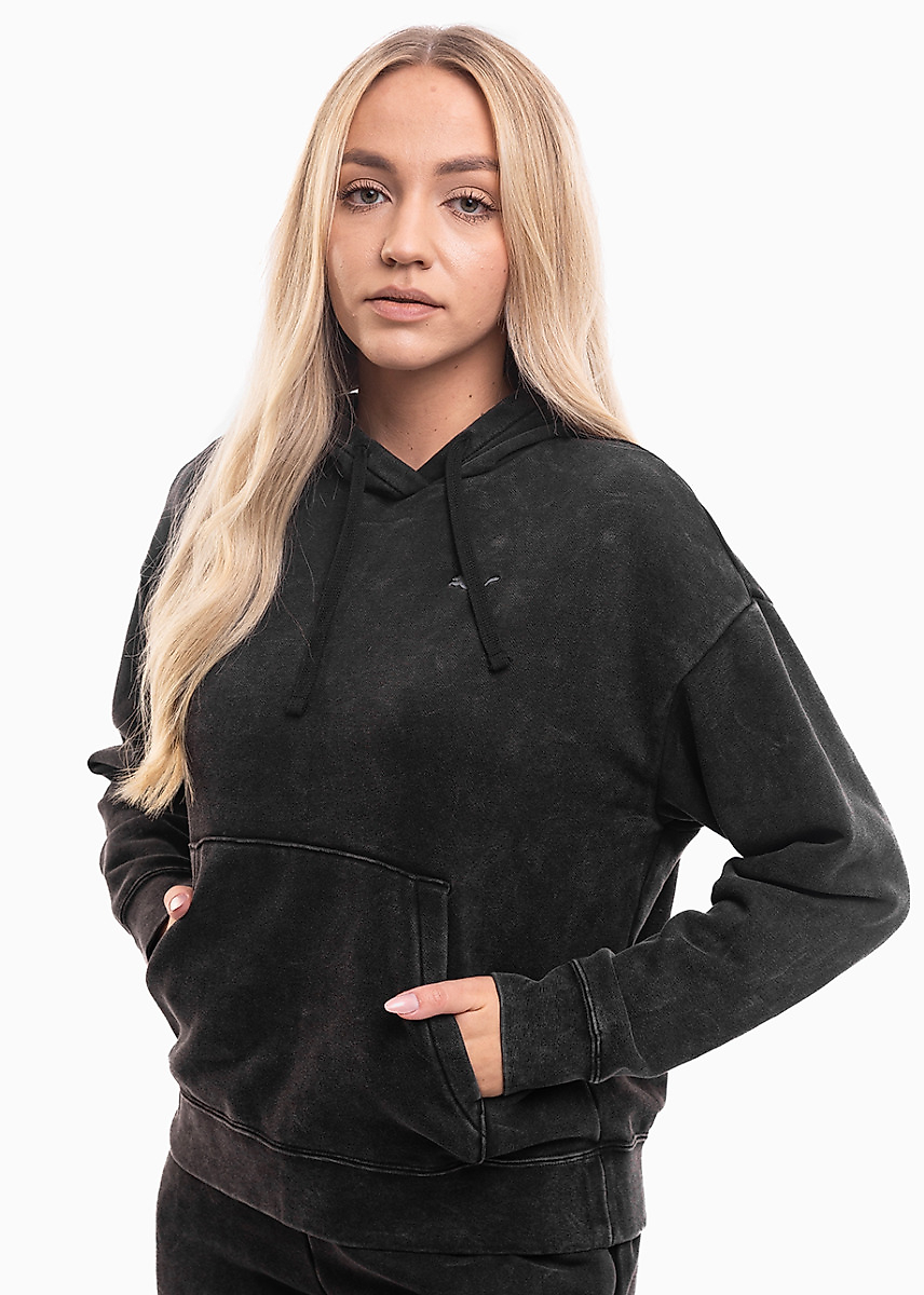 PUMA Női pulóver ESS Elevated Relaxed Wash Hoodie 688103 01