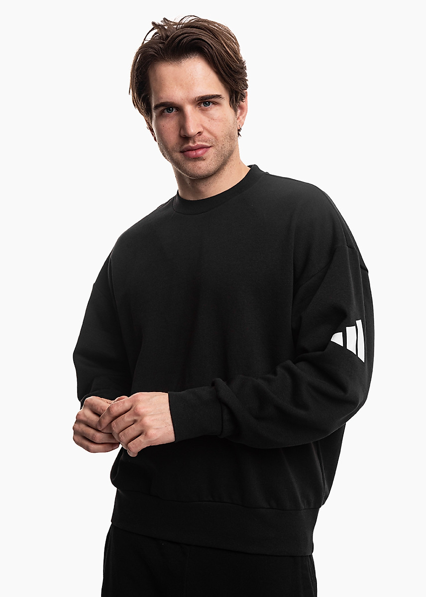adidas Férfi pulóver Essentials Loose Fit 3 Bar Logo JF3542