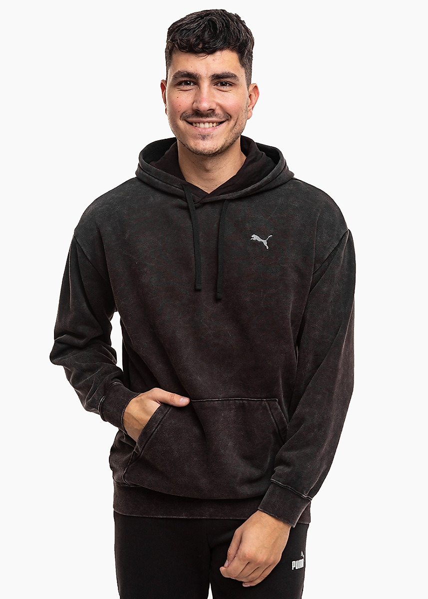 PUMA Férfi pulóver ESS Elevated Relaxed Wash Hoodie 688049 01