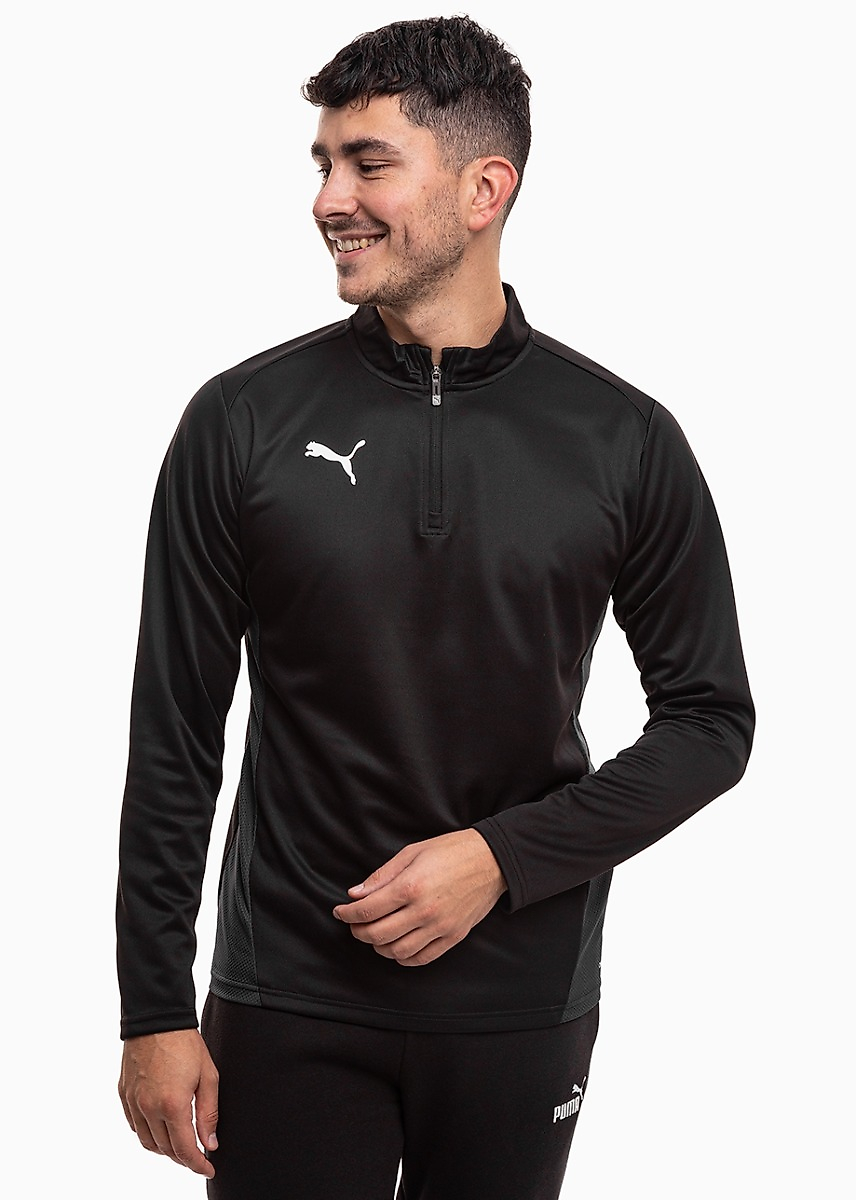 PUMA Férfi pulóver TeamGoal Training 1/4 Zip Top 658629 03