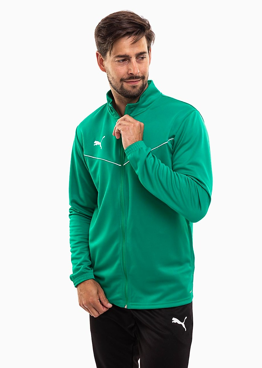 PUMA Férfi pulóver teamRISE Training Poly Jacket 657392 05