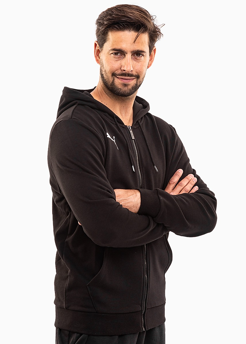 PUMA Férfi pulóver teamGOAL 23 Casuals Hooded Jacket 656708 03