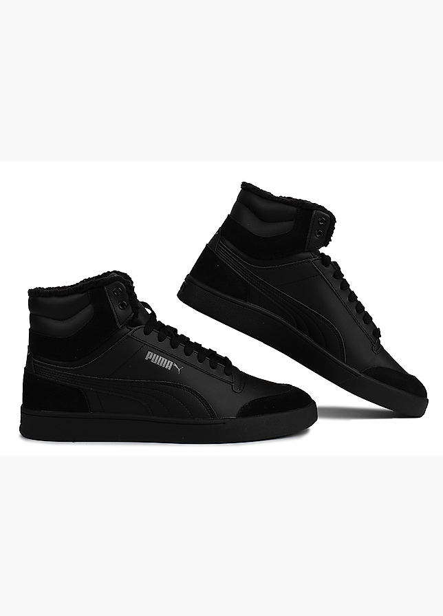 PUMA Buty męskie Shuffle Mid Fur Flat 387609 01 PUMA Buty męskie Shuffle Mid Fur Flat 387609 01