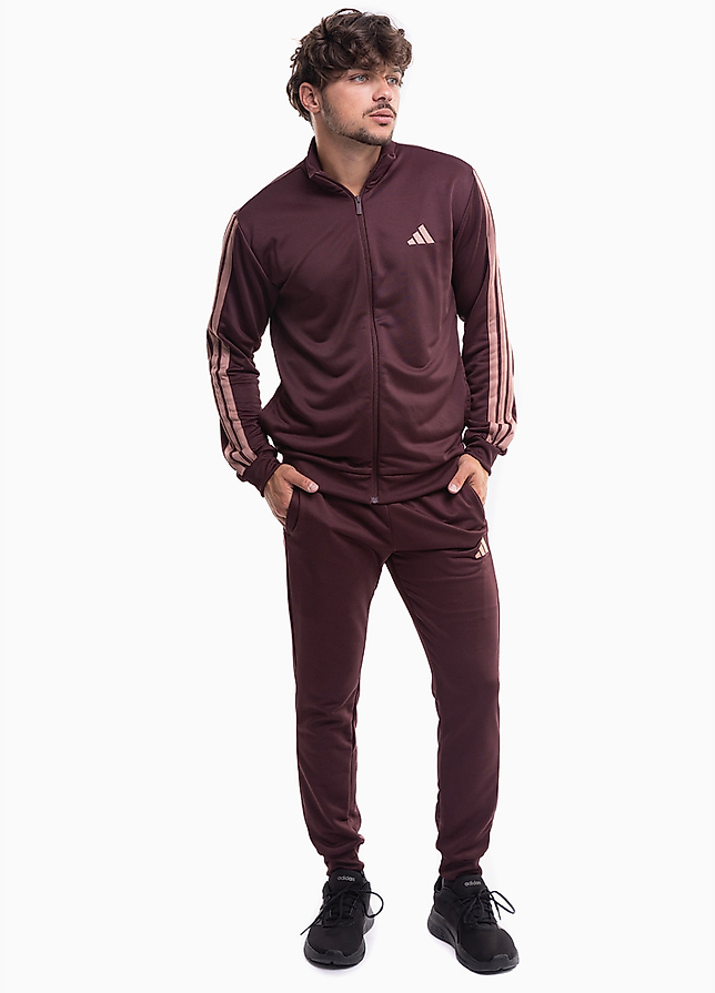 adidas Férfi tréningruha Sportswear Basic 3-Stripes French Terry JI8872 adidas Férfi tréningruha Sportswear Basic 3-Stripes French Terry JI8872