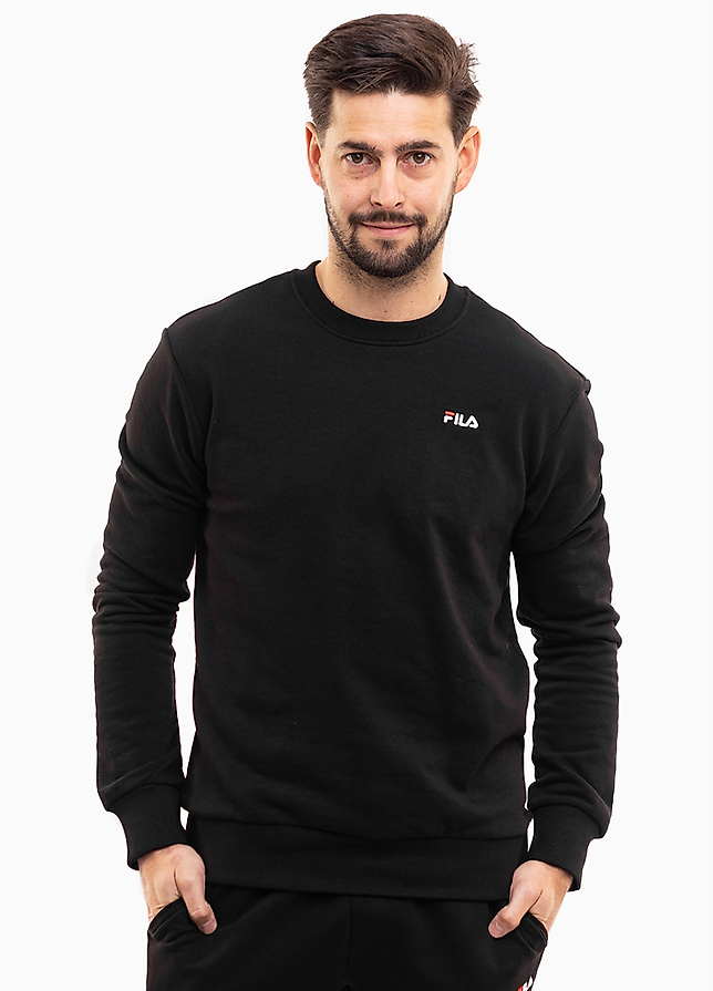 Fila Férfi pulóver Leverano Regular Crew Sweat FAM0876 80010 Fila Férfi pulóver Leverano Regular Crew Sweat FAM0876 80010