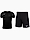 A(z) Nike Komplet dziecięcy koszulka spodenki Dri Fit Park Training BV6905 010/BV6865 010 termékváltozat képe