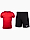 A(z) Nike Komplet dziecięcy koszulka spodenki Dri Fit Park Training BV6905 657/BV6865 010 termékváltozat képe