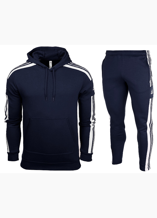 adidas Komplet męski Squadra 21 Hoodie GT6636/GT6643 adidas Komplet męski Squadra 21 Hoodie GT6636/GT6643