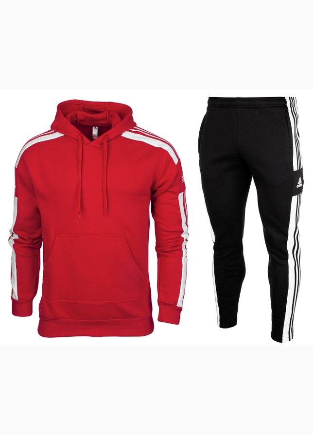 adidas Komplet męski Squadra 21 Hoodie HC6282/GT6642 adidas Komplet męski Squadra 21 Hoodie HC6282/GT6642