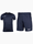 A(z) Nike męski strój sportowy koszulka spodenki Dry Park VII JSY SS BV6708 410/BV6855 410 termékváltozat képe