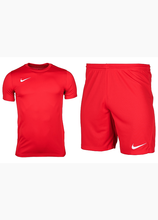 Nike męski strój sportowy koszulka spodenki Dry Park VII JSY SS BV6708 657/BV6855 657 Nike męski strój sportowy koszulka spodenki Dry Park VII JSY SS BV6708 657/BV6855 657