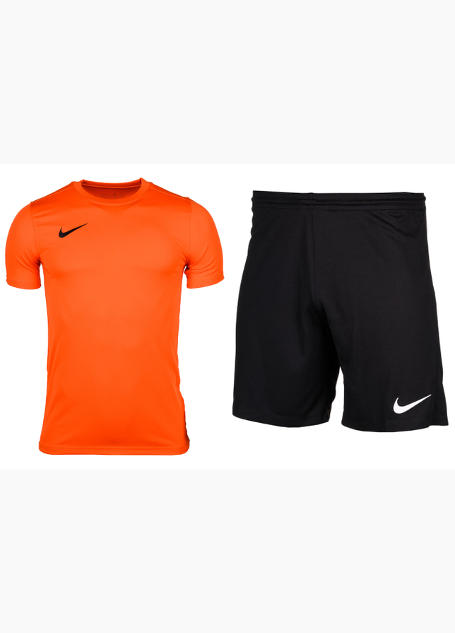 Nike męski strój sportowy koszulka spodenki Dry Park VII JSY SS BV6708 819/BV6855 010 Nike męski strój sportowy koszulka spodenki Dry Park VII JSY SS BV6708 819/BV6855 010