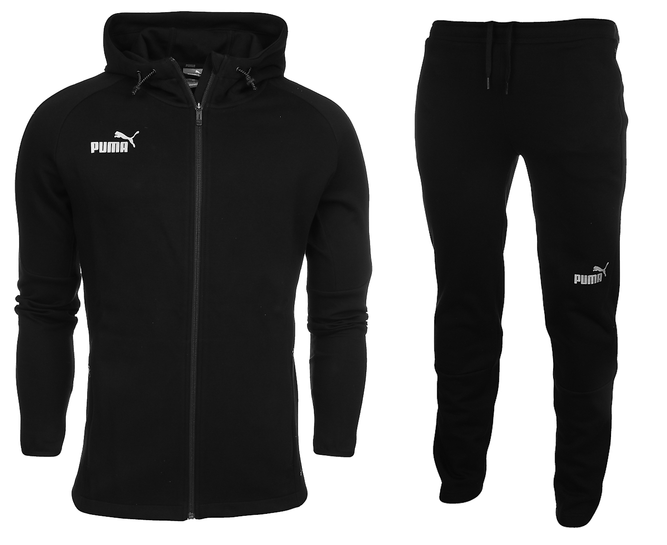 PUMA Komplet męski TeamFinal Casuals Hooded 657383 03/657386 03