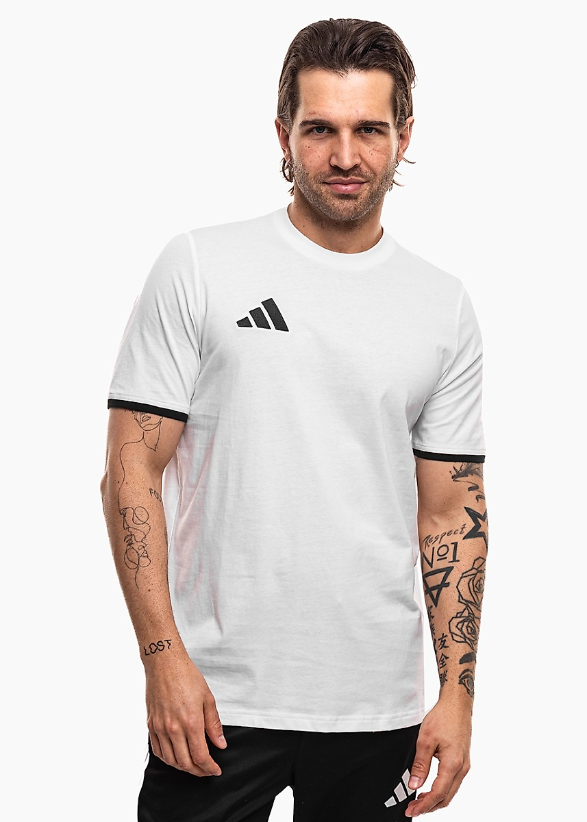 Férfi Póló adidas Entrada 26 Tee fehér JZ6679
