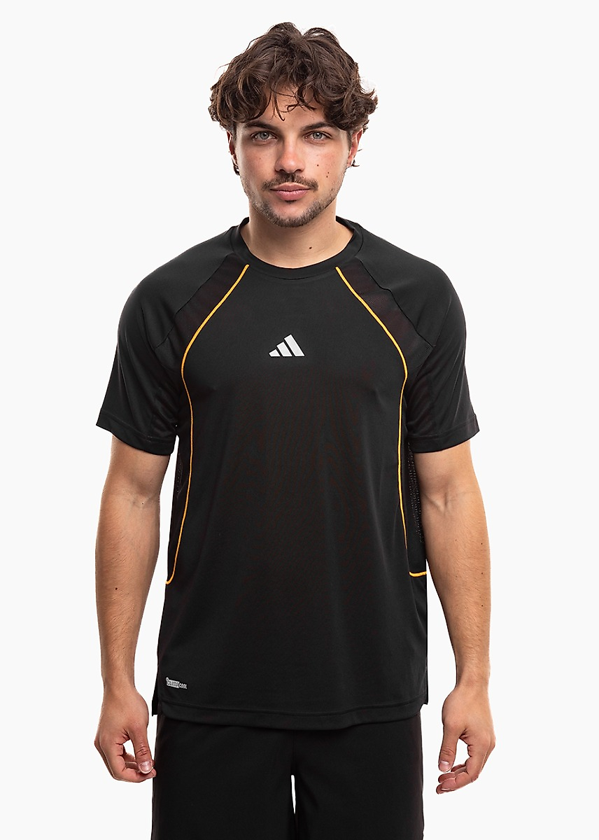 Férfi póló adidas Tech Apparel Climacool fekete KF3379