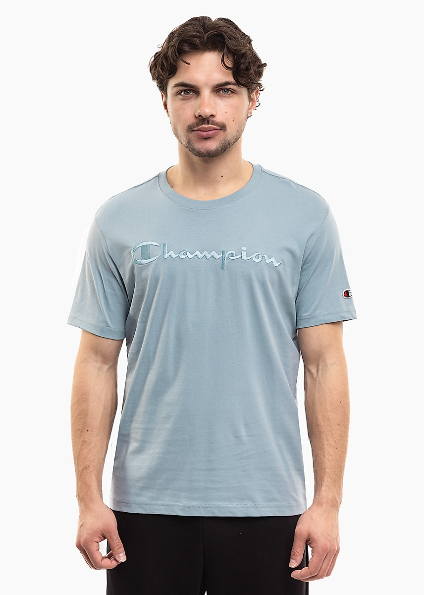 Férfi póló Champion SS Tee kék 220273 BS221