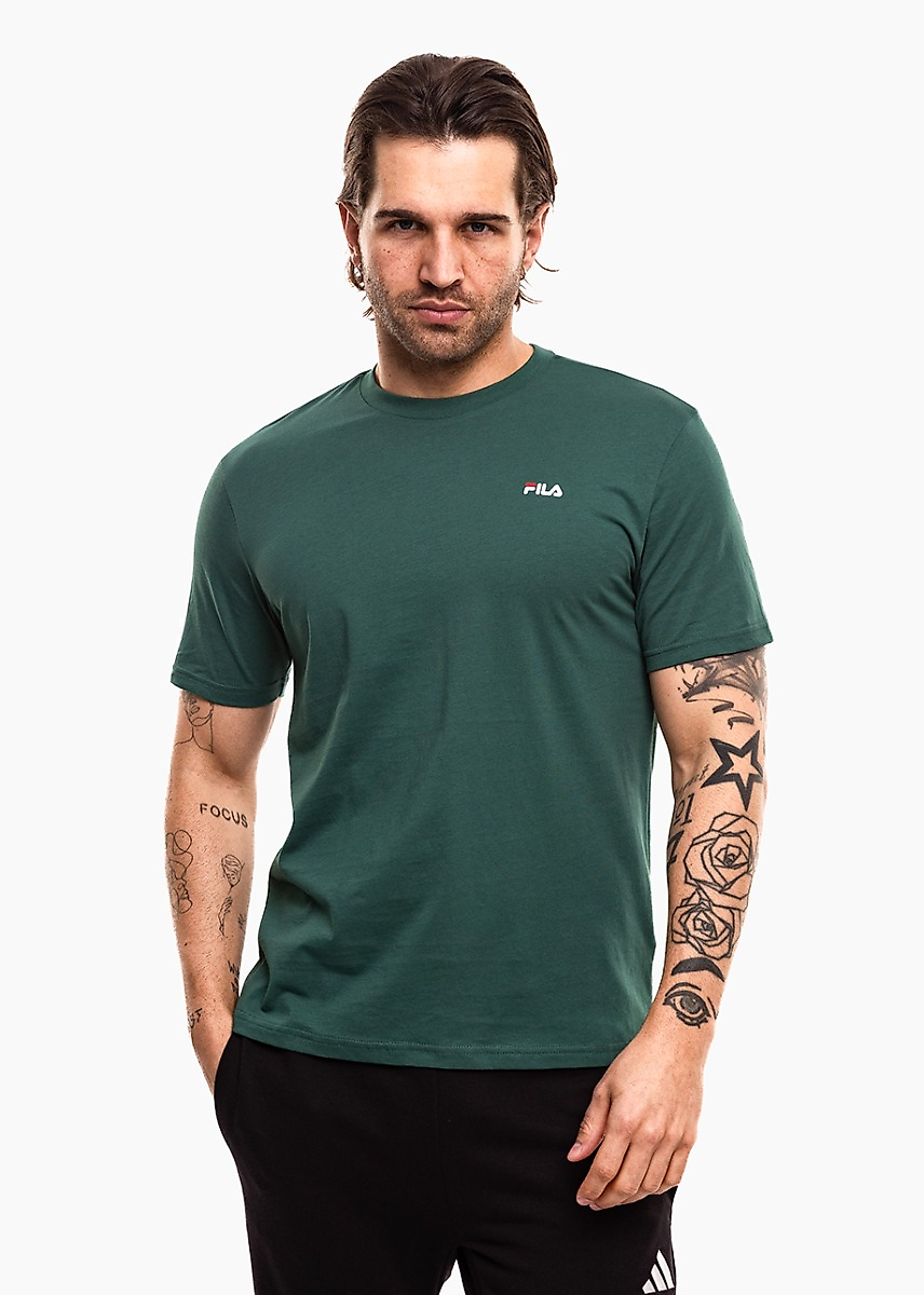 Férfi Póló Fila Laas Regular Tee zöld FAM0874 60105