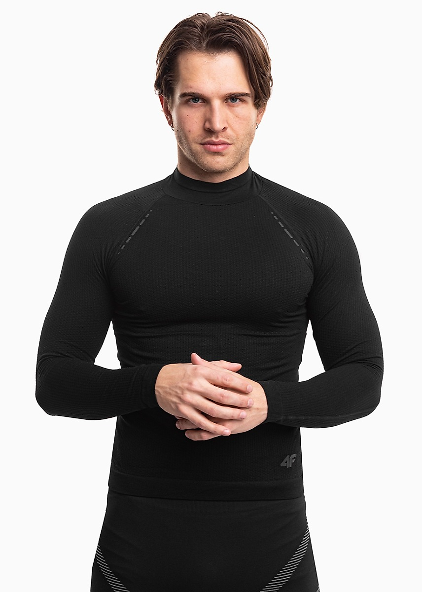 4F Férfi póló Longsleeve M417 4FWAW25TFLOM417 20S