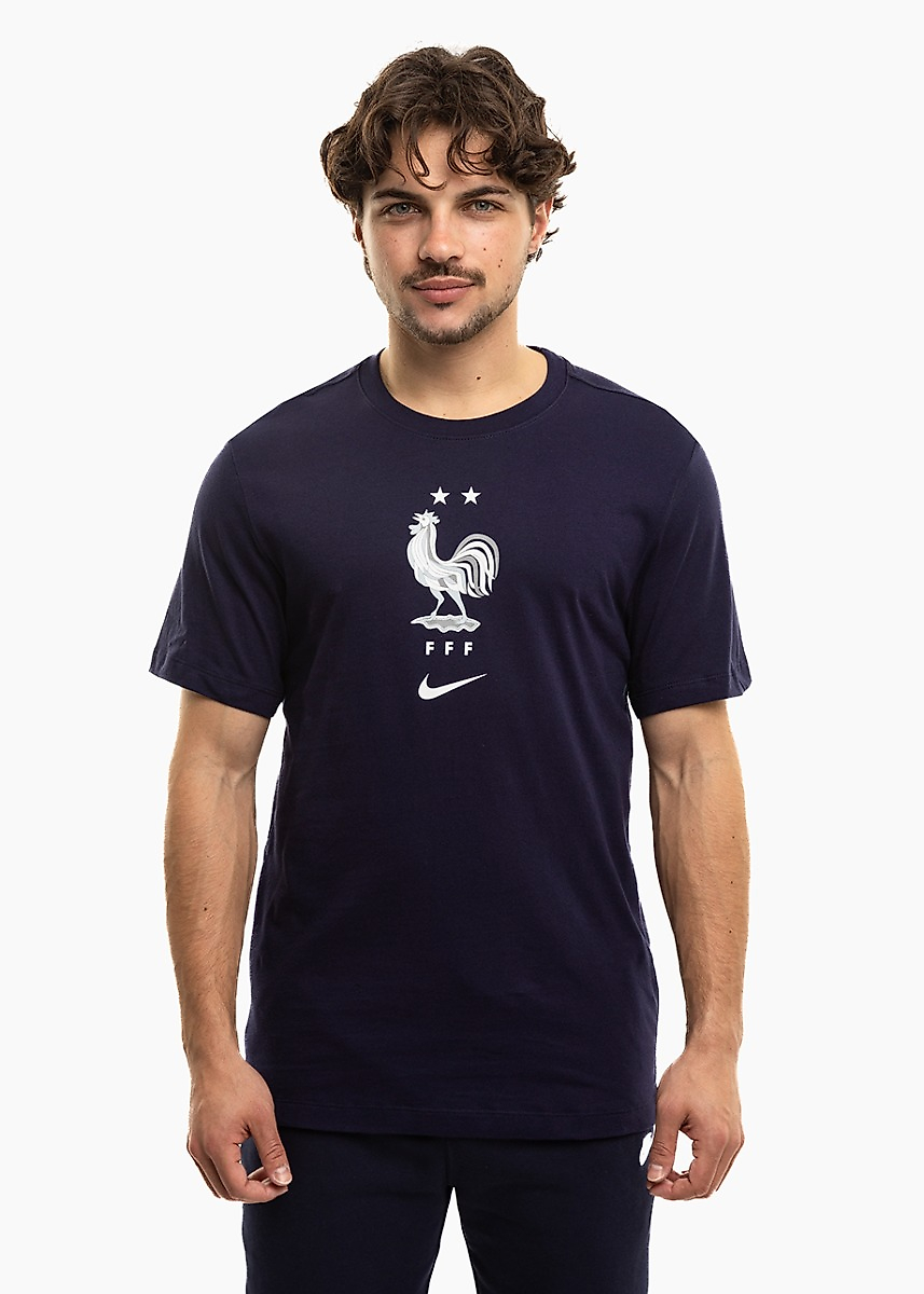 Férfi póló Nike FFF Soccer sötétkék IH2181 498
