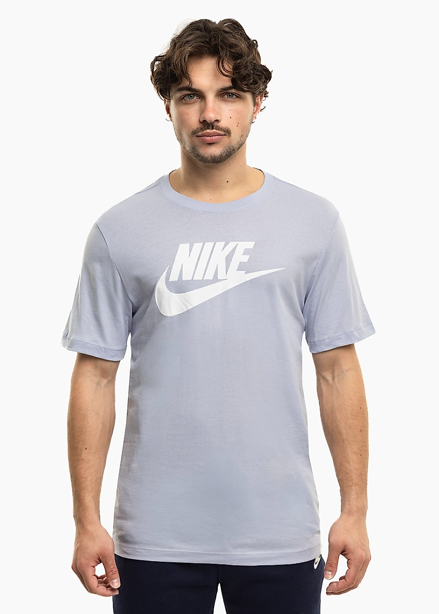 Férfi póló Nike Tee Icon Futura világosszürke AR5004 057