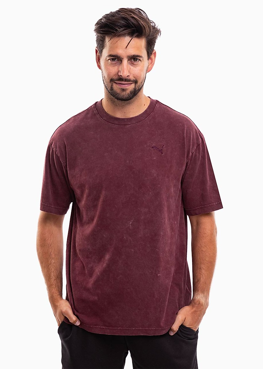 PUMA Férfi póló Ess Elevated Relaxed Wash Tee 688048 96