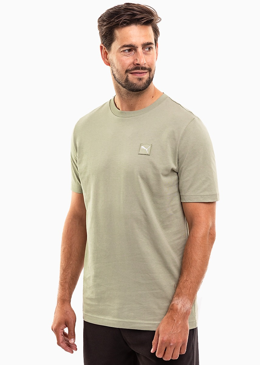 Puma Férfi póló Ess Elevated Tee oliva 684726 82
