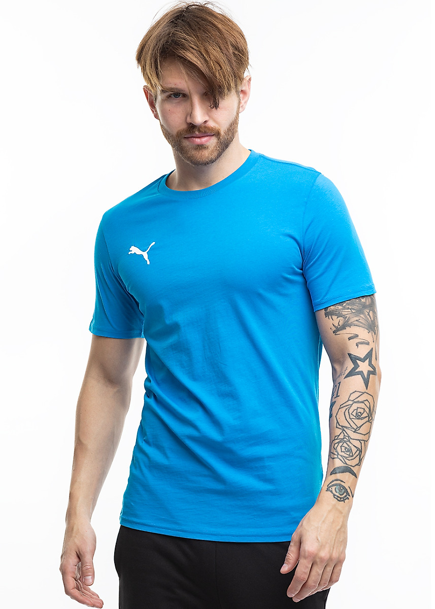 PUMA Férfi póló Team Goal Casuals Tee 658615 02