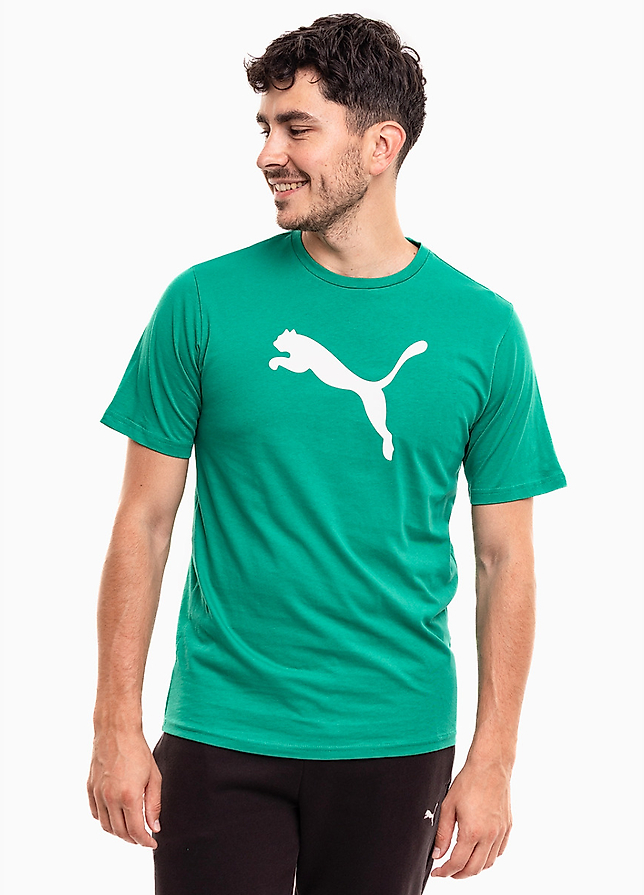 PUMA Koszulka męska Team Rise Logo Jersey Cotton 658705 05 PUMA Koszulka męska Team Rise Logo Jersey Cotton 658705 05