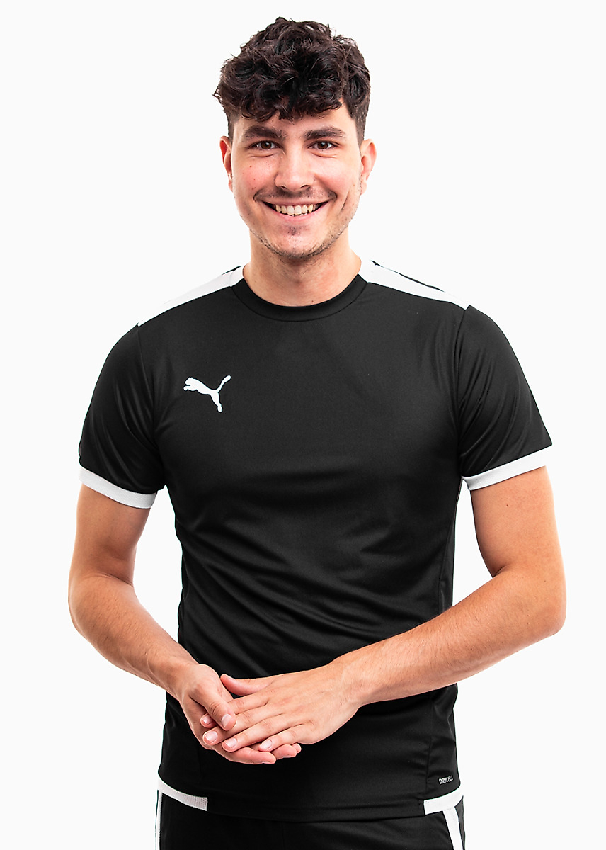 PUMA Férfi póló teamLIGA Jersey 704917 03