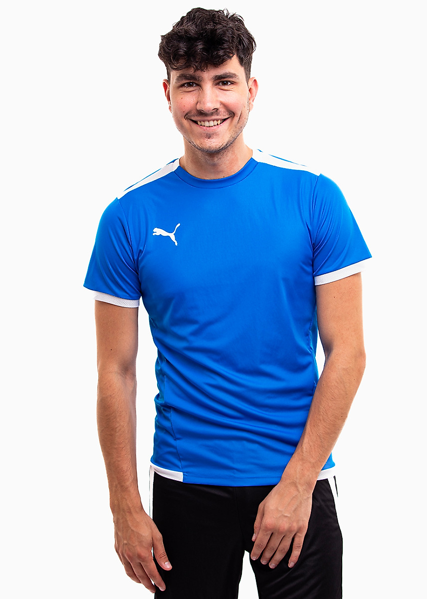 PUMA Férfi póló teamLIGA Jersey 704917 02