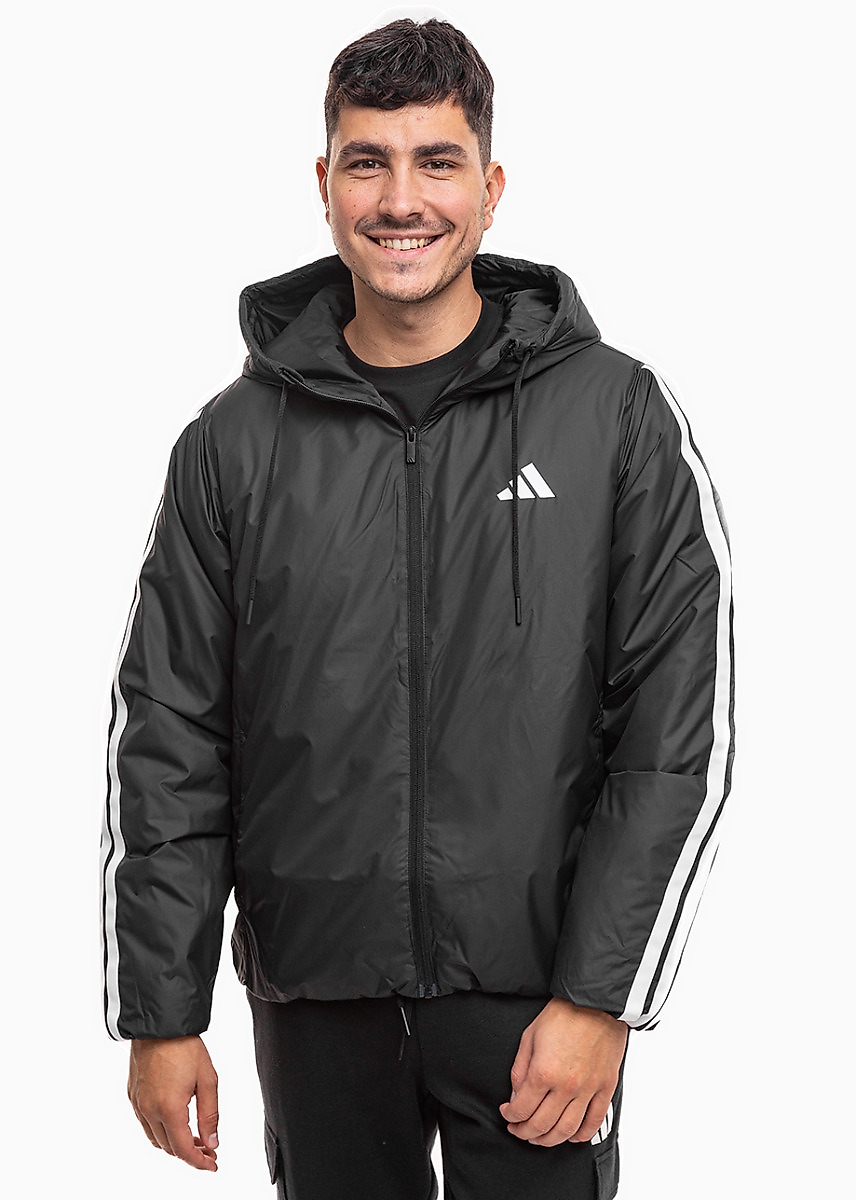 adidas Férfi kabát Essentials Climawarm 3 Stripes Insulated Hooded JM4042
