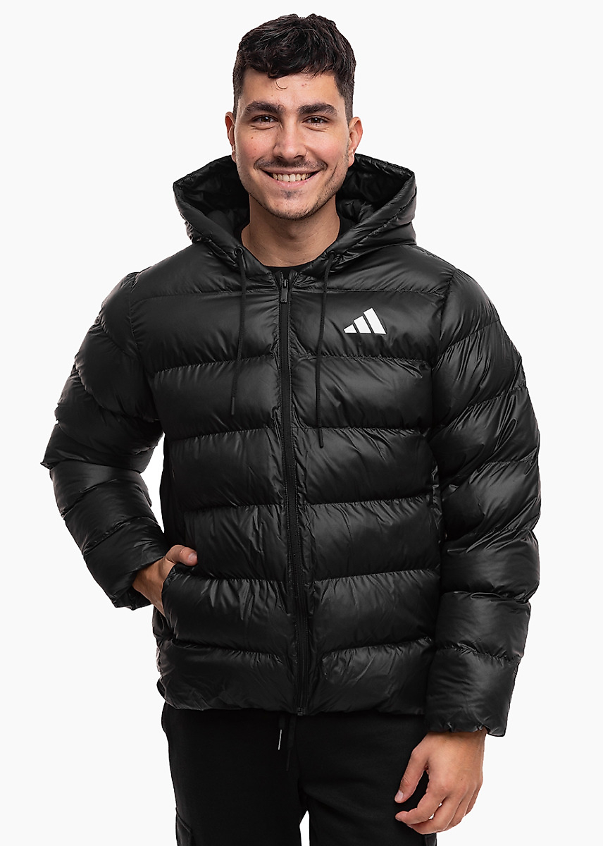 adidas Férfi kabát Essentials Climawarm Synthetic Down Puffer Hoodie JX7787