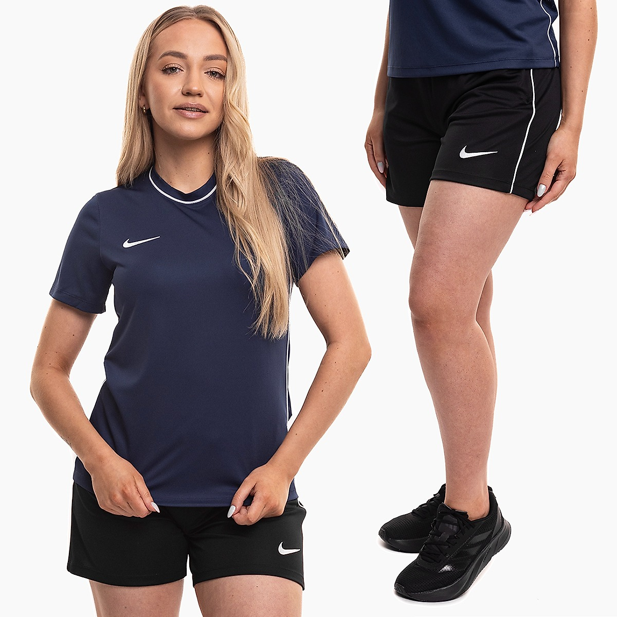 Nike női sportszett mez rövidnadrág Dri-Fit Park 26 HM7160 410/HM7162 010