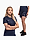 A(z) Nike damski strój sportowy koszulka spodenki Dri-Fit Park 26 HM7160 410/HM7162 410 termékváltozat képe