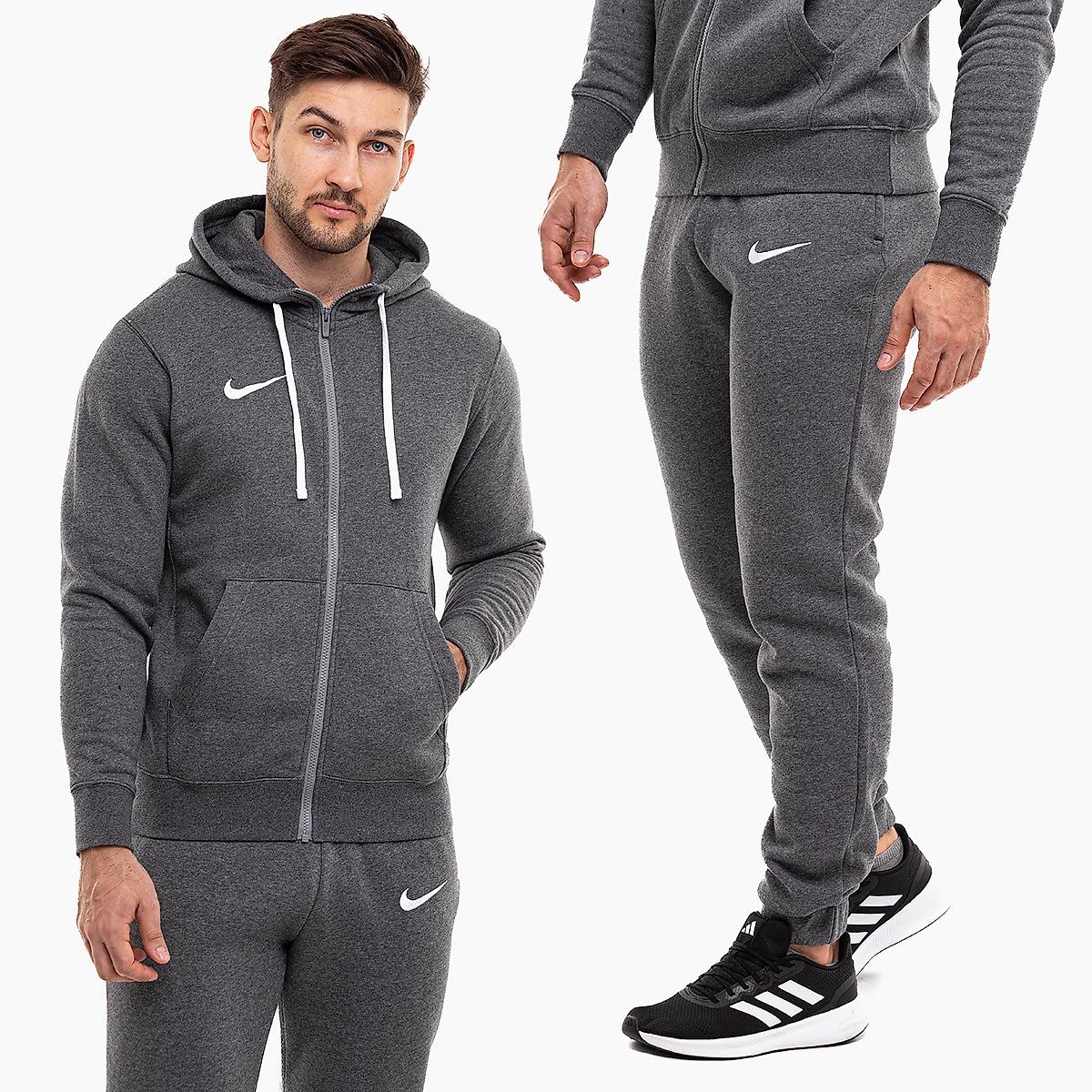 Nike Férfi tréningruha Nike Park 20 teljes cipzáras kapucnis pulóver CW6887 071 / CW6907 071