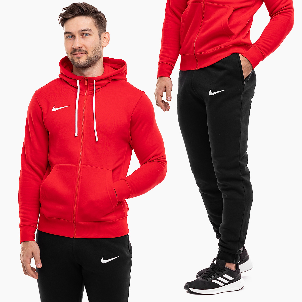 Nike Férfi tréningruha Park 20 Full-Zip Hoody CW6887 657 / CW6907 010