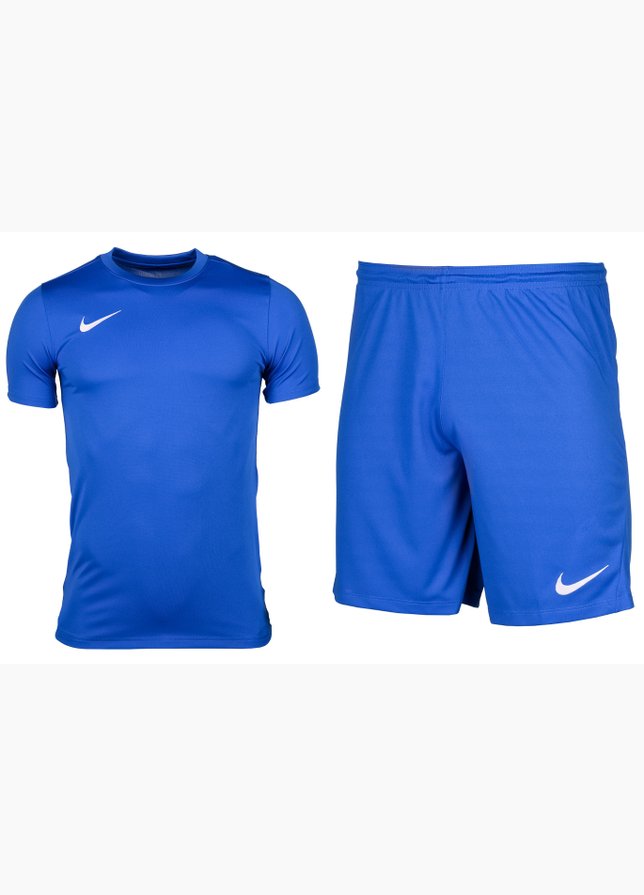 Nike męski strój sportowy koszulka spodenki Dry Park VII JSY SS BV6708 463/BV6855 463 Nike męski strój sportowy koszulka spodenki Dry Park VII JSY SS BV6708 463/BV6855 463